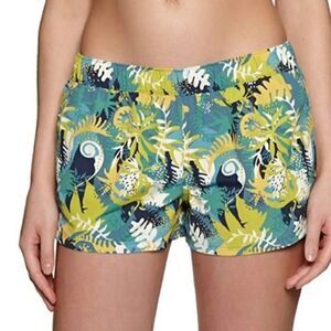 Patagonia Barely Baggies Short Wild Waratah Tasmanian Teal Blue